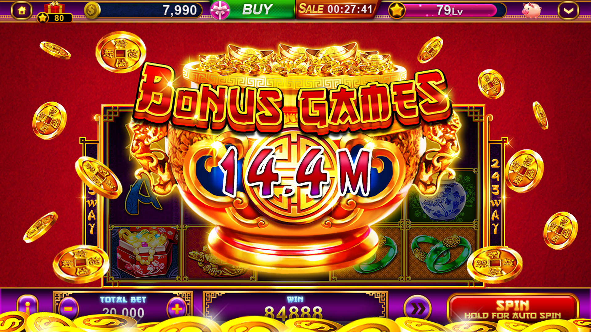 The game lobby of the JILI7 mobile app showcasing various slot titles.